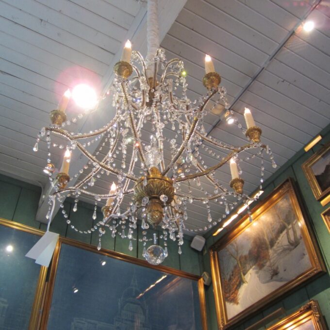 19th Century Italian Chandelier - Image 4