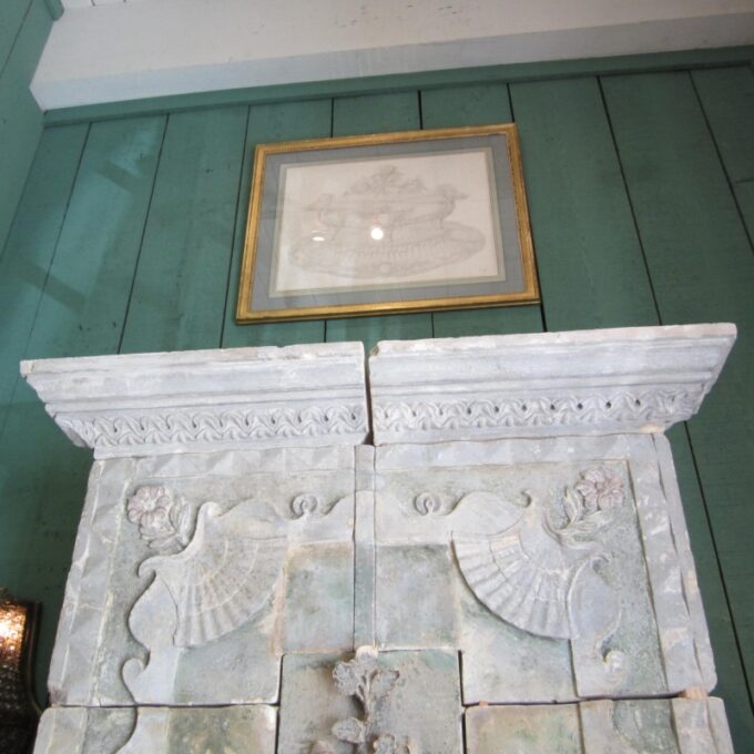 Artisanal Compagnon Fireplace 19th Century - Image 3