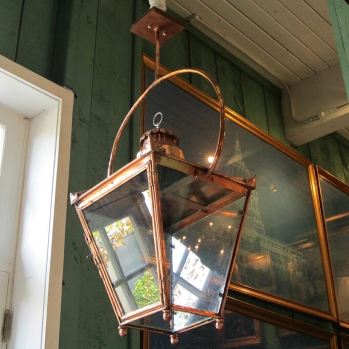 Beautiful Louveciennes  Copper Lantern