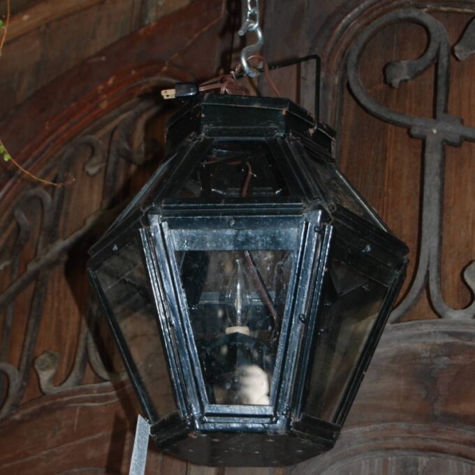 Large And Small Hexagonal 20th C Lanterns - Image 2