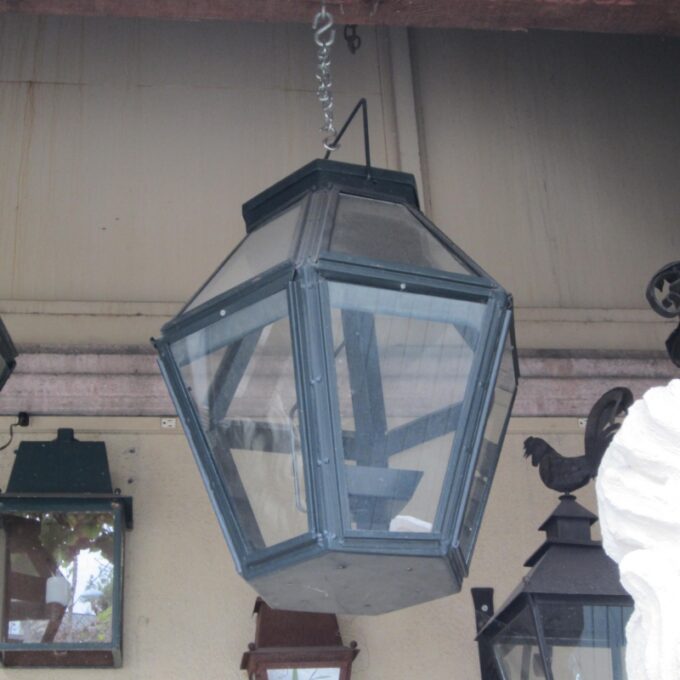 Large And Small Hexagonal 20th C Lanterns - Image 3