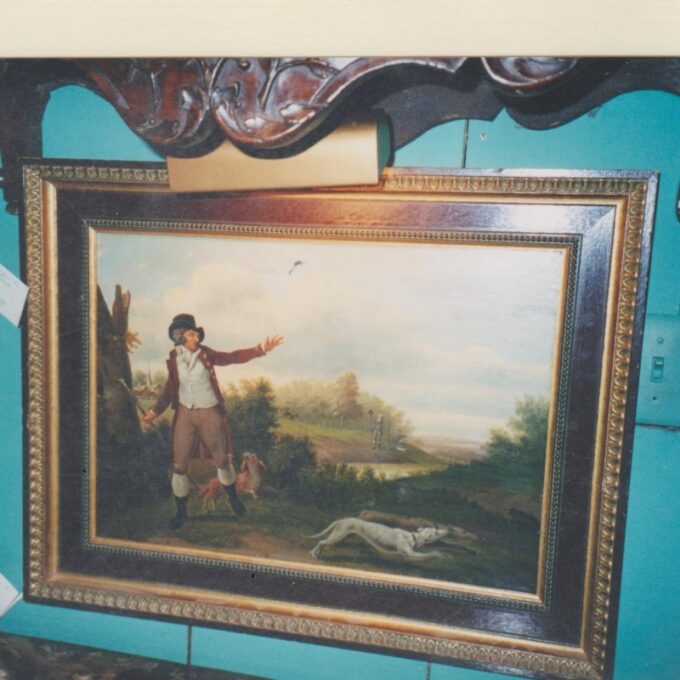 18th C. Dutch Painting Of a hunting Scene - Image 2