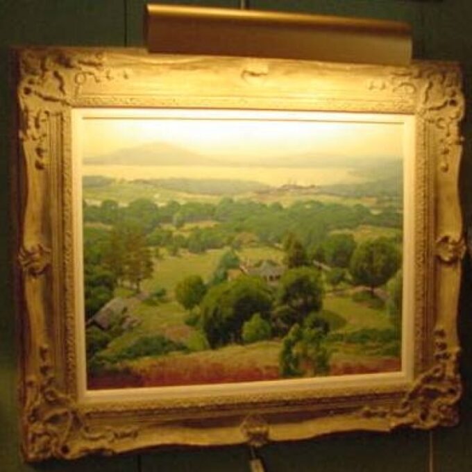 View Of The Valley By Frank Moser