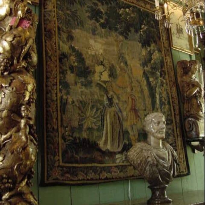 A Franco Flemish 18th Century Verdure Tapestry - Image 2