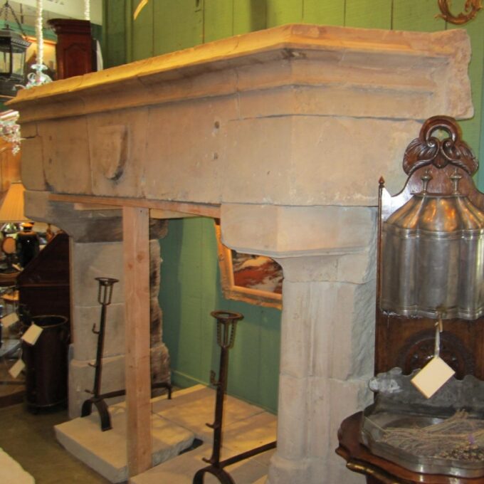 Large 15th Century Gothic Fireplace - Image 2
