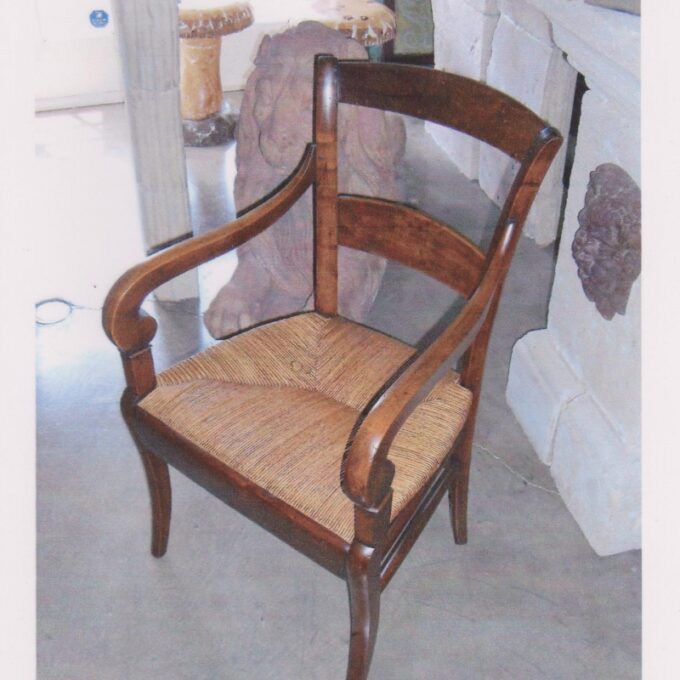Two Small Louis Philippe Fauteuils - Image 2