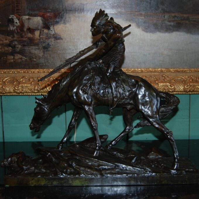 An Exceptional Bronze By Edouard Drout 19th C. - Image 2