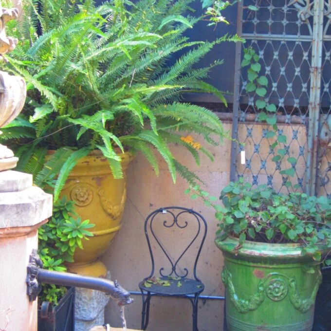 19th Century Napoleon III Iron Garden Chairs - Image 3