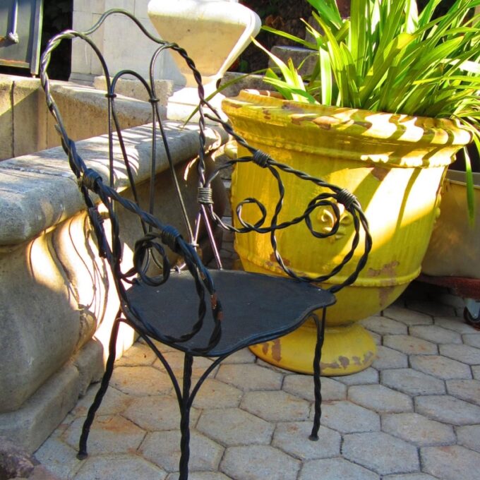 Tortillon Garden Arm Chair
