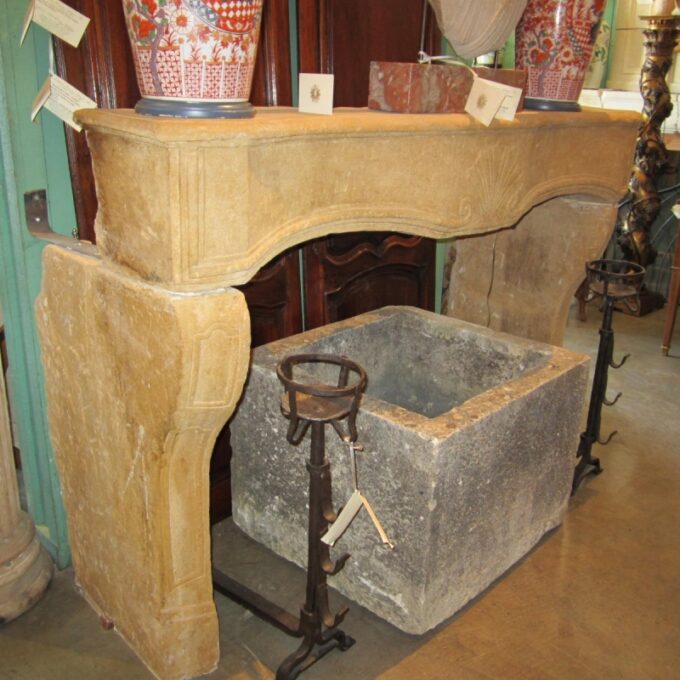 18th Century Pierre De Macon Fireplace