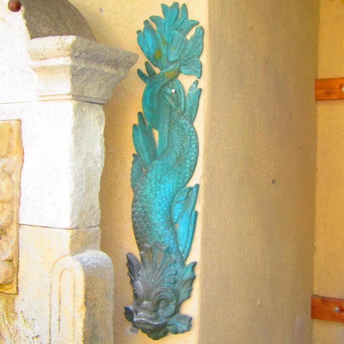 19th Century Bronze fountain Head