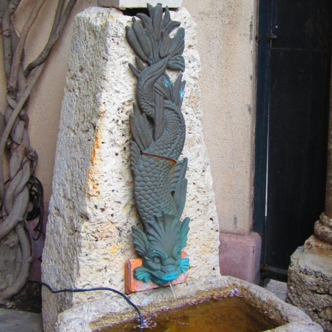 19th Century Bronze fountain Head - Image 2