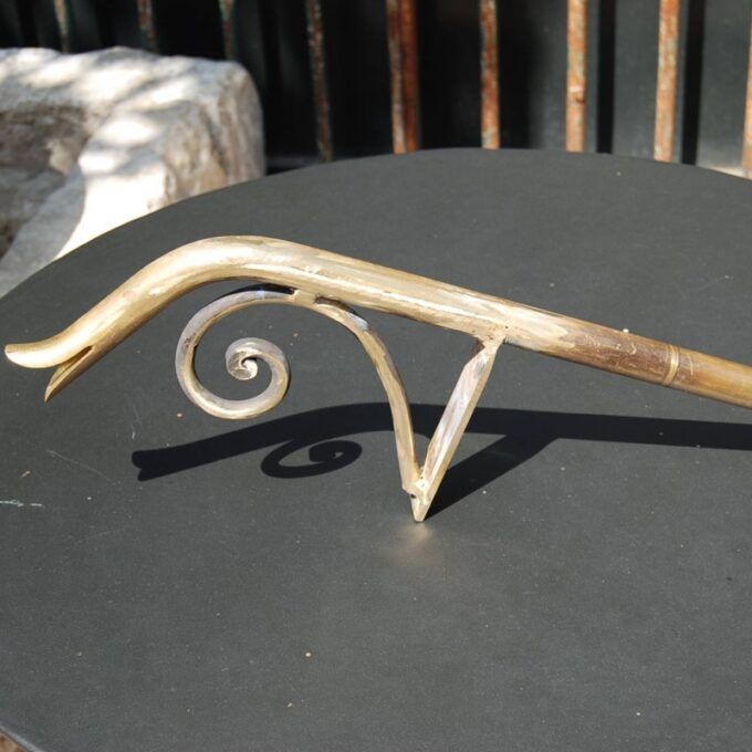 Hand Forged Brass Or Iron Fountain Spout - Image 3