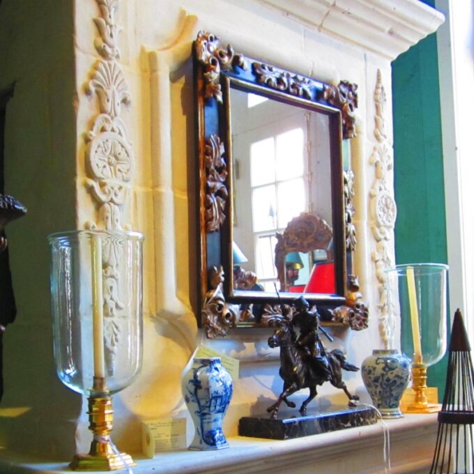 Louis XIV Style Photophore (Hurricanes) Lamps  In Fine Heavy Gold