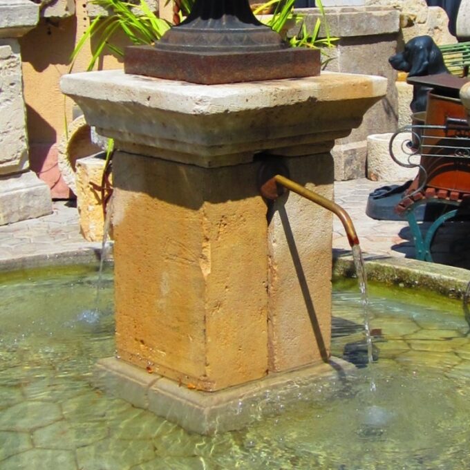 Late 18th Early 19th Century Large Stone Pedestal - Image 2
