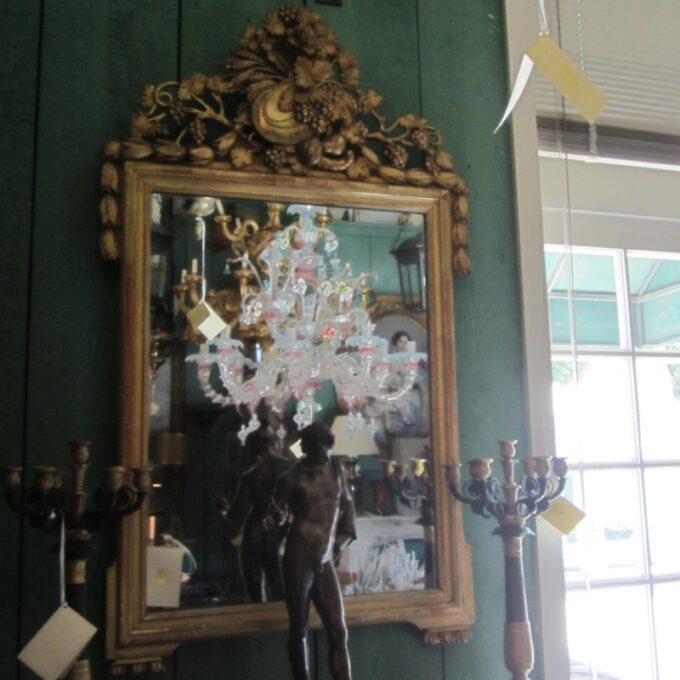 Richly Carved 18th Century Louis XVI Mirror - Image 2
