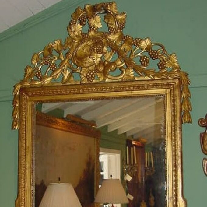 Beautifully Carved 18th Century Louis XVI Mirror - Image 3
