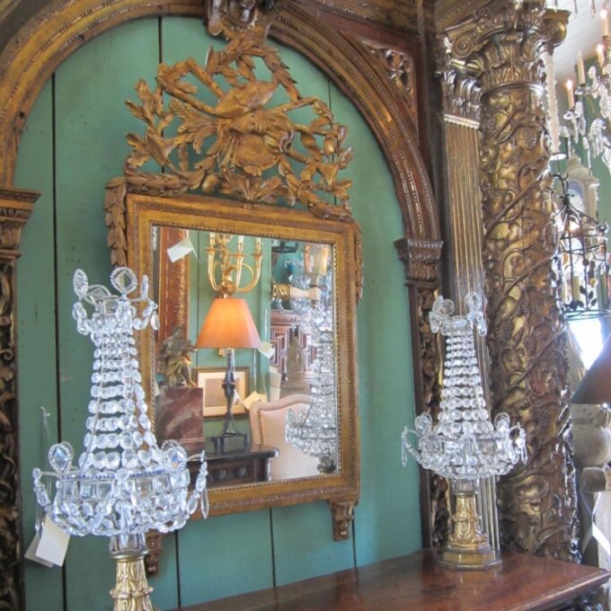 18th Century Louis XVI Provencal Mirror In Bois Doré - Image 2