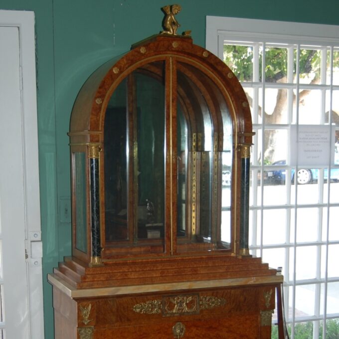 19th Century Charles X Ormolu Mounted Cabinet and Vitrine - Image 2