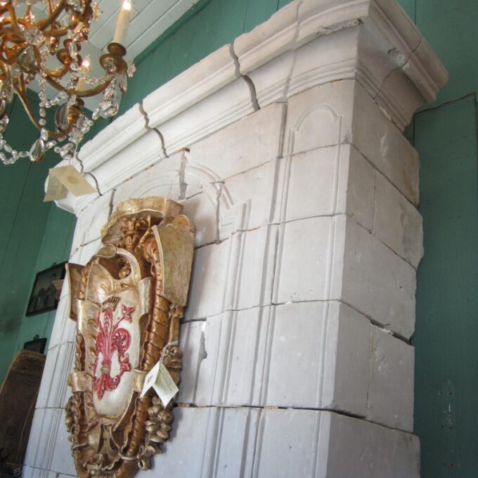 18th Century Regence Trumeau Fireplace - Image 2