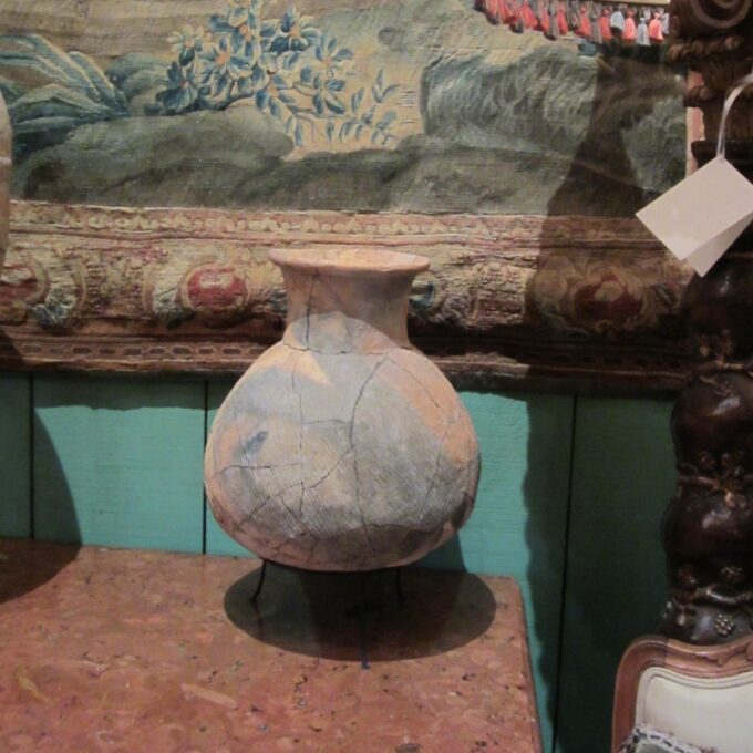 Group Of Three Ancient  Jars Circa 3500 BC - Image 3