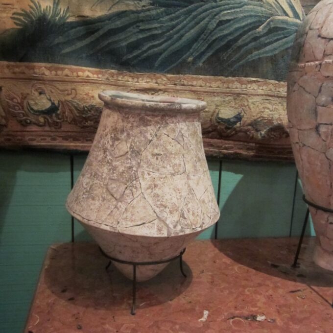 Group Of Three Ancient  Jars Circa 3500 BC - Image 5