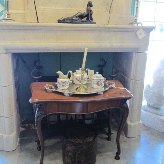 Very Rare 17th Century Trumeau Fireplace - Image 4