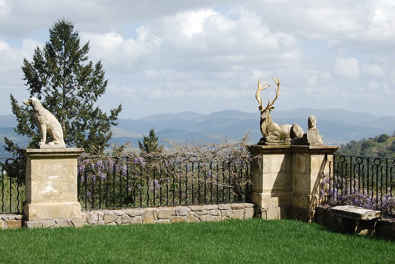 Statues and Pedestals From La Maison Francaise