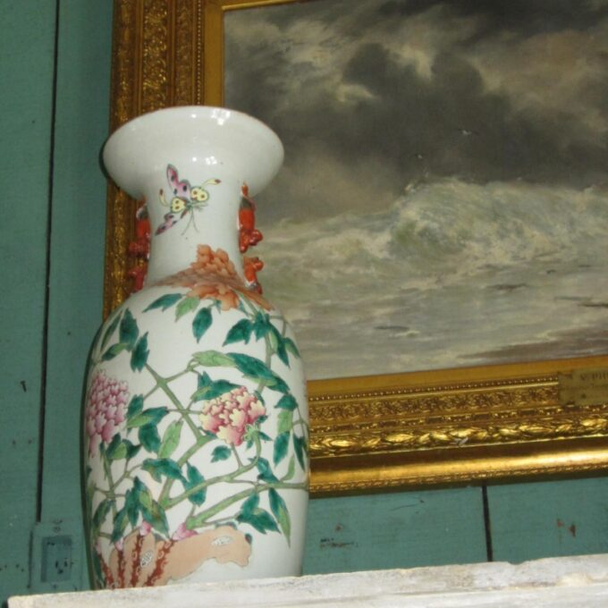 Large Pair Of Oriental Vases 19th Century - Image 4
