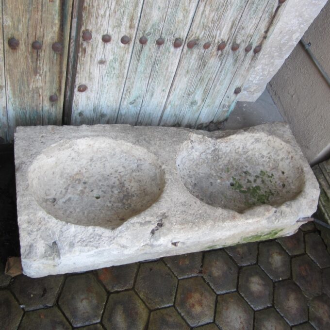 A Beautiful 18th Century Double Auge /Trough #11 - Image 3