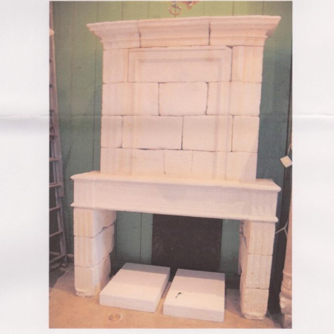 17th Century Trumeau Fireplace