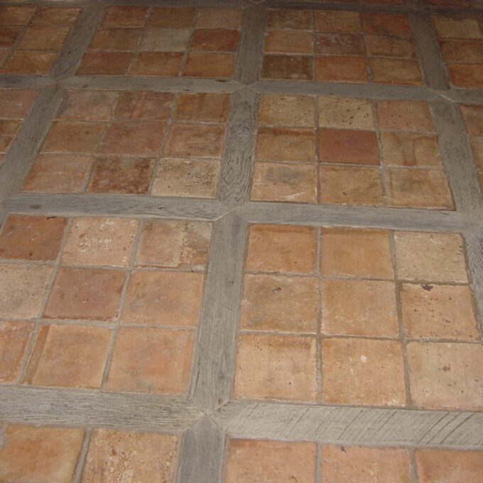 17/18th Century Terracotta Floor Tile From France - Image 3