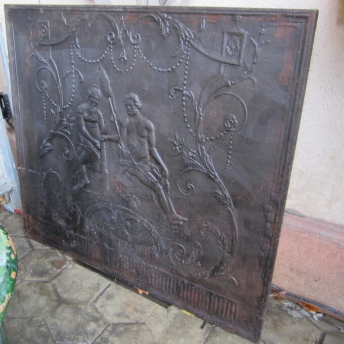 Beautiful 18th Century Mythological Coat Of Arm