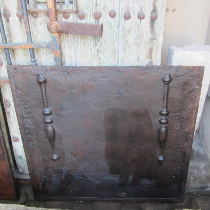 18th Century Louis XIV Fireplace Plaque