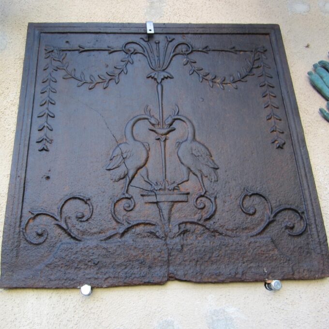 18th/19th Century Louis XVI Fireplace Plaque
