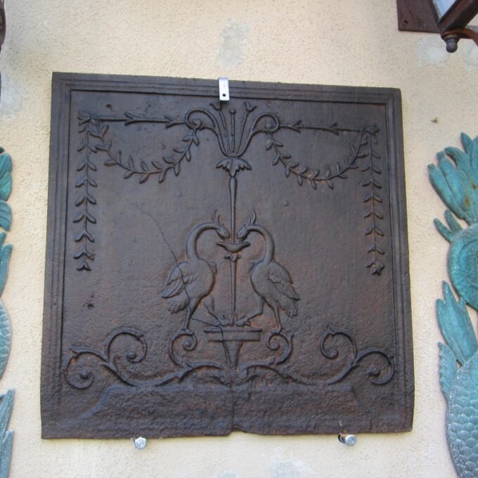 18th/19th Century Louis XVI Fireplace Plaque - Image 2
