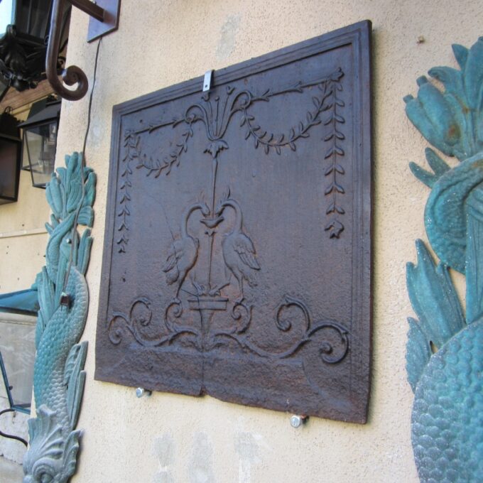18th/19th Century Louis XVI Fireplace Plaque - Image 3