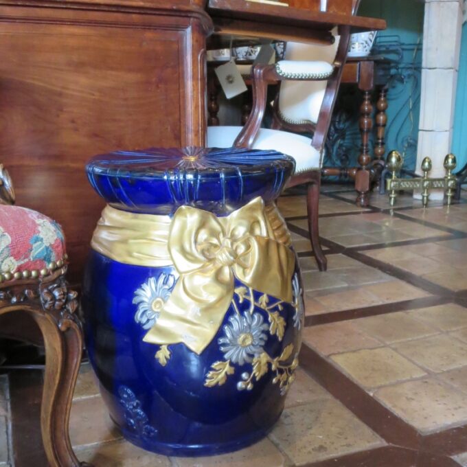 Pair of Late 19th Century "Minton" Garden Seats - Image 3
