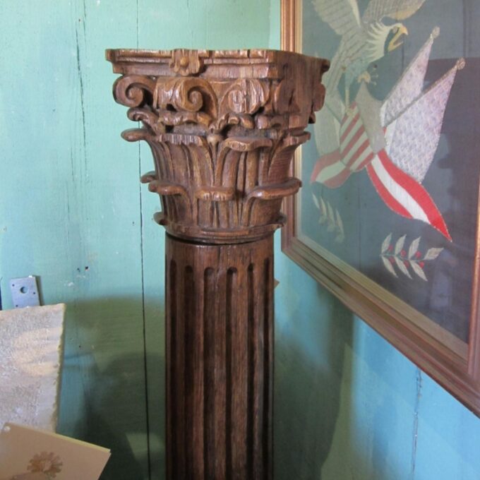 Pair 17th Century Column - Image 2