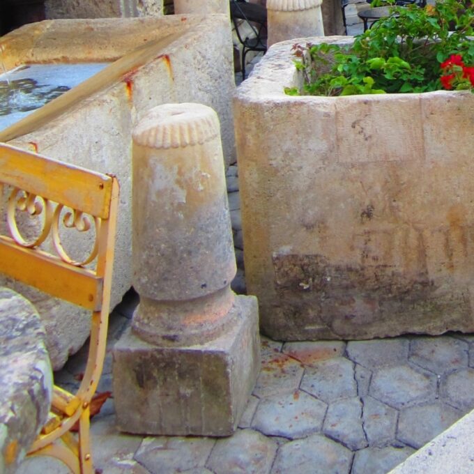Pair Of 18th Century Stone Base - Image 2