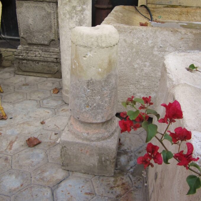 Pair Of 18th Century Stone Base - Image 3