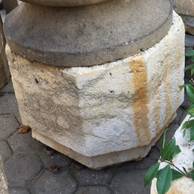 17th Century Stone Base Pilaster - Image 3