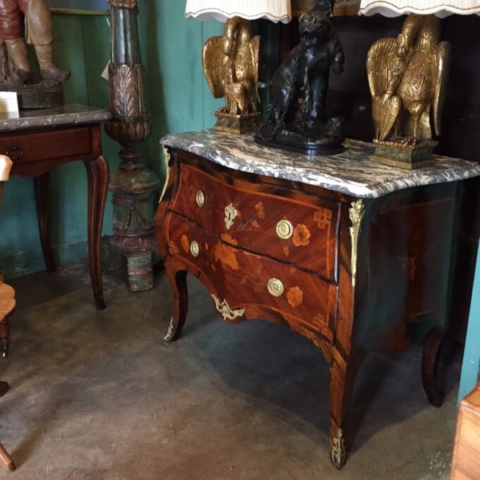 18th Century Louis XV Ormolu Mounted Tulipwood Commode - Image 3