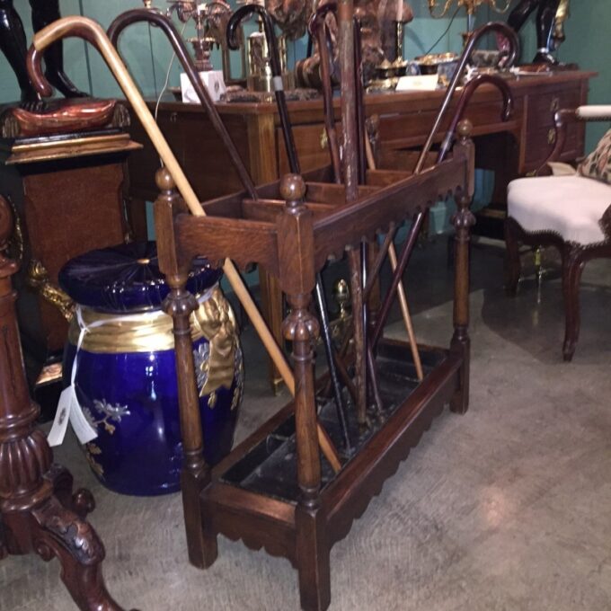 19th Century English Cane and Umbrella Stand