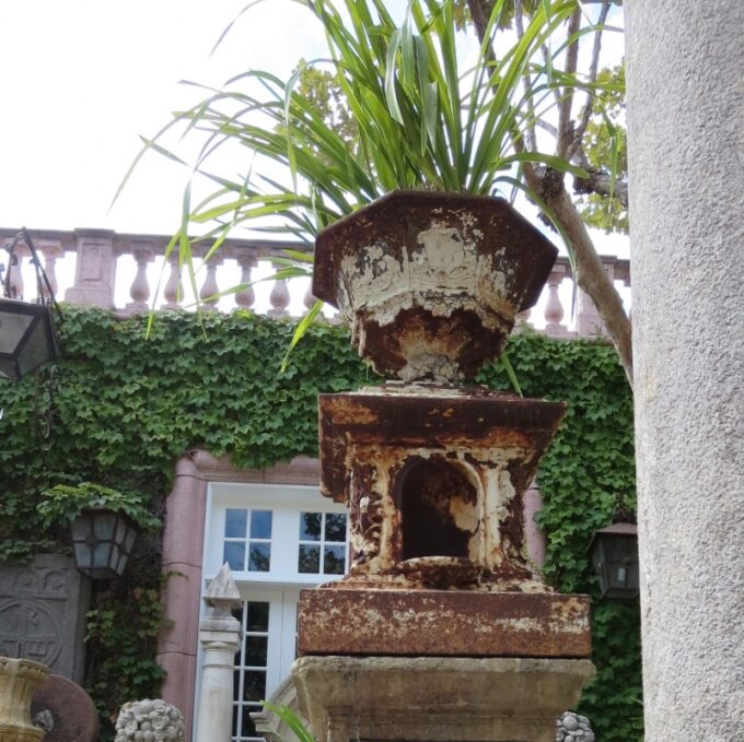 19th Century Neo Gothic Iron Urn - Image 2