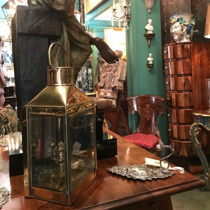 Old Brass Lantern - Image 3