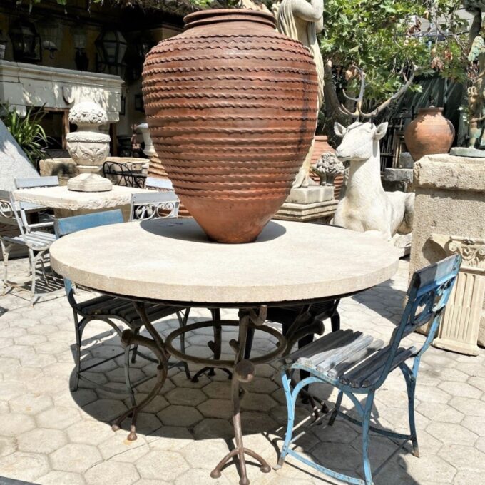 Giacometti Style garden stone Table - Image 2
