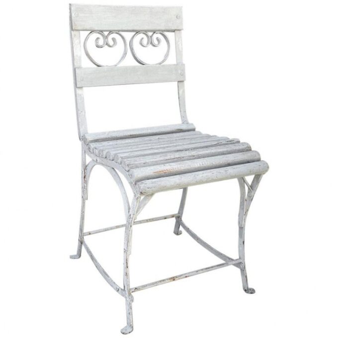 19th Century "Hippodrome" Chairs "Vichy"