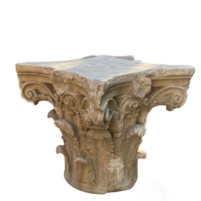 19th Century capital side or center table architectural element