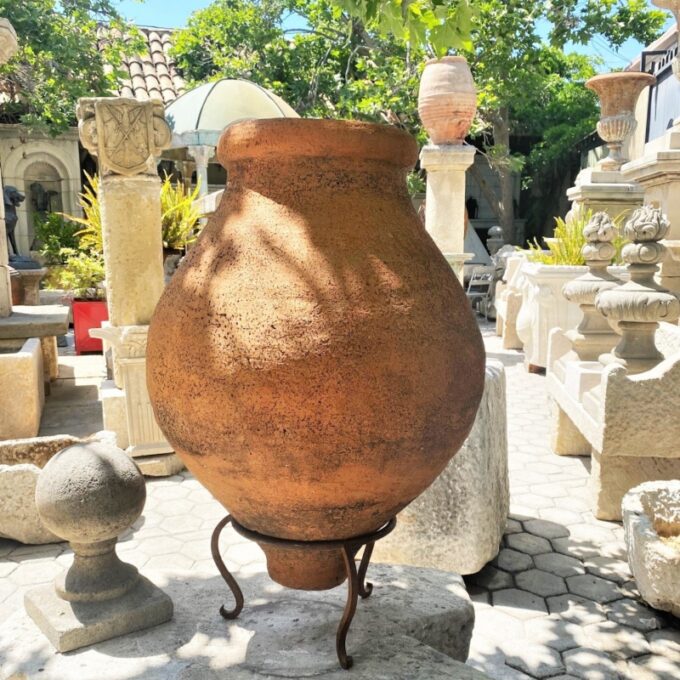 19th Century Terracotta olive oil jar - Image 2